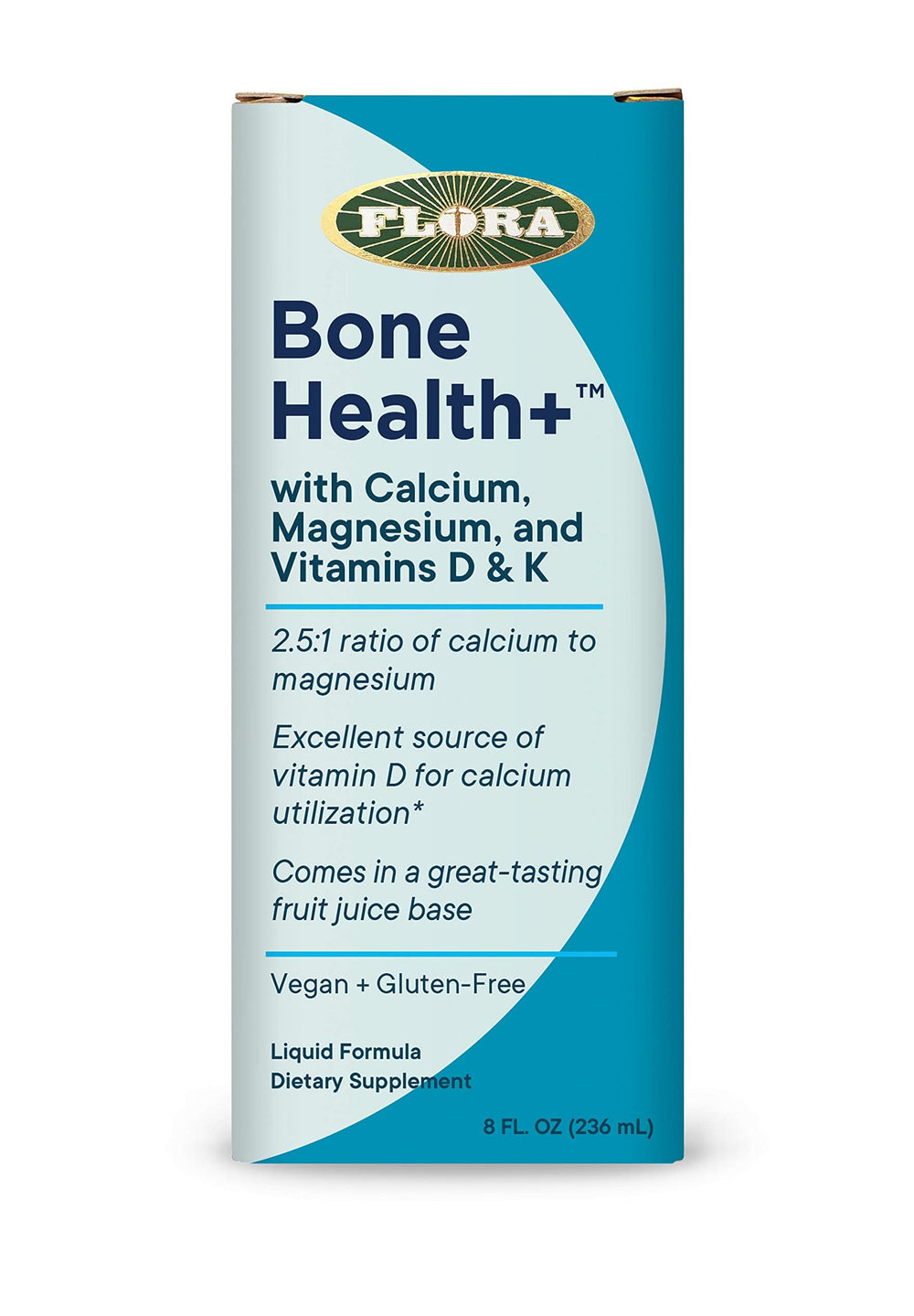 Flora Bone Health+ ingredient graphic