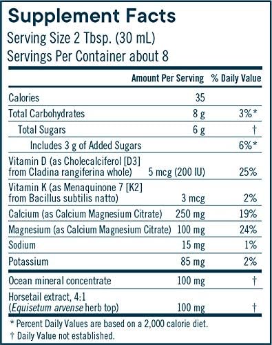 Close-up of Bone Health+ liquid content