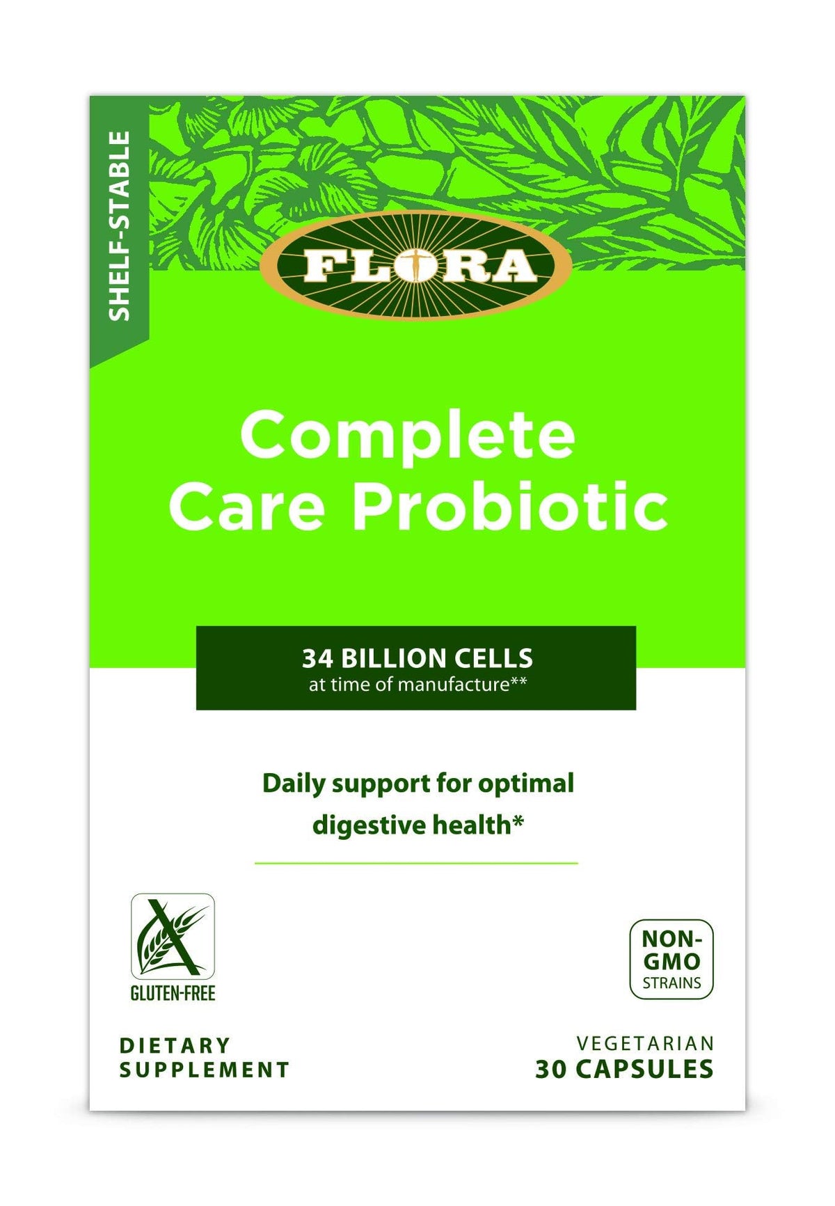 Hero image: Flora Complete Care Probiotic 34 Billion CFU