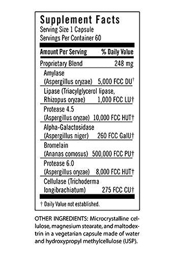 Flora Health logo beside the product packaging for Daily Maintenance Digestive Enzymes