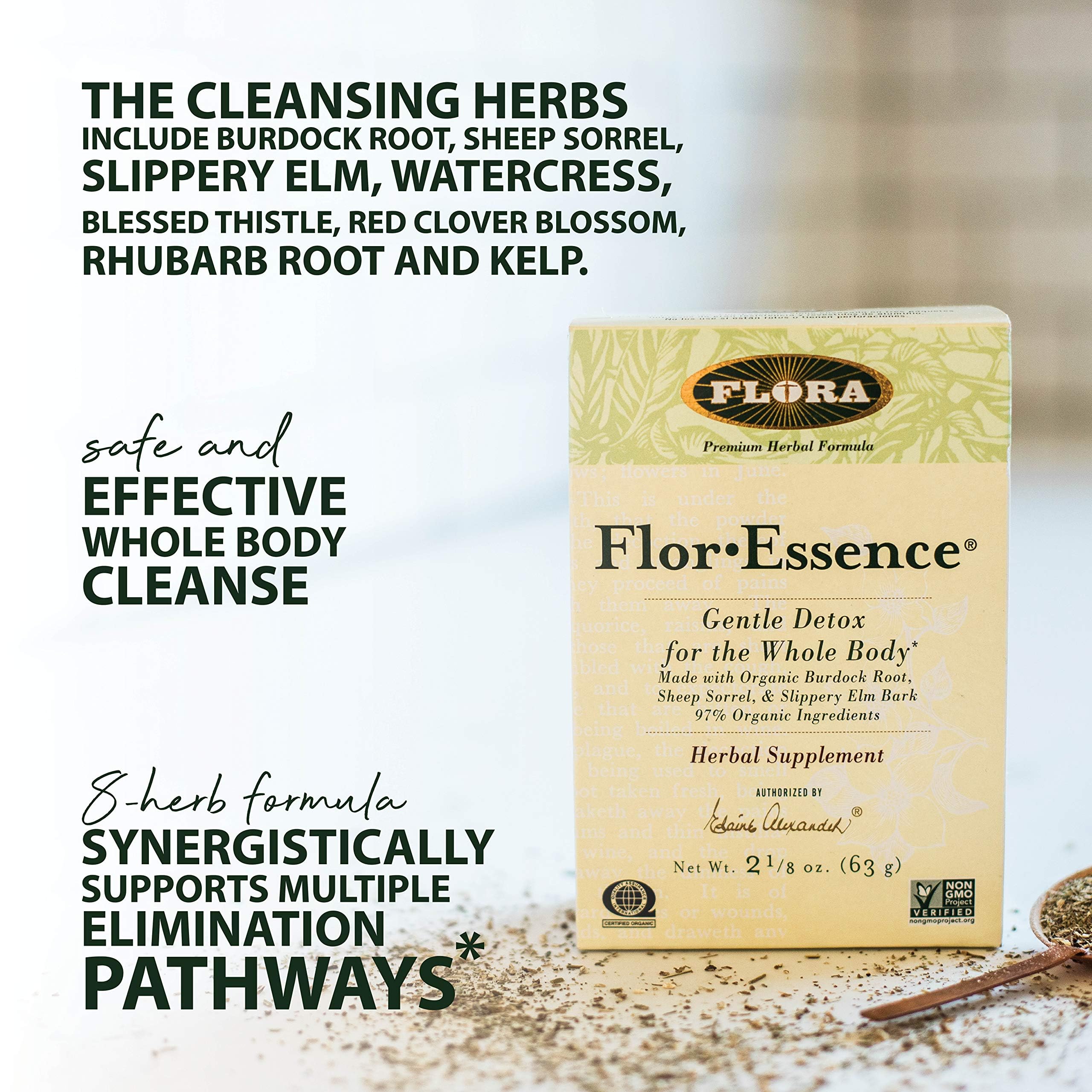 Flora FlorEssence ingredients burdock root feature with modern detox inspired rituals