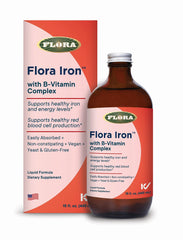 Flora Iron 15 oz glass bottle
