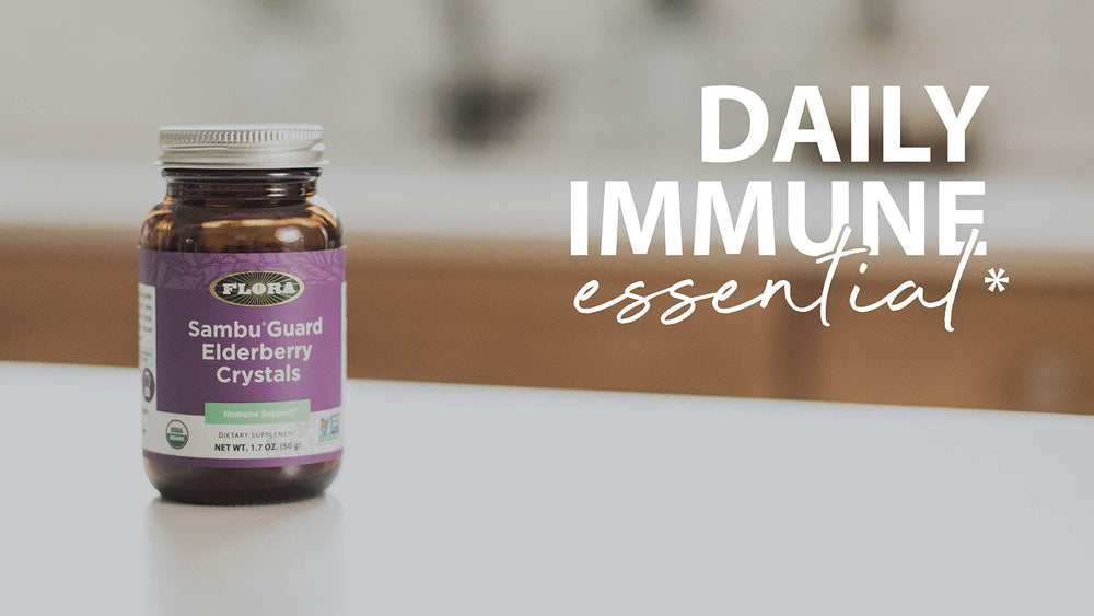 Lifestyle image showing crystals with fresh berries