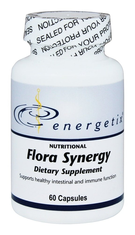 Flora Synergy packaging box and bottle