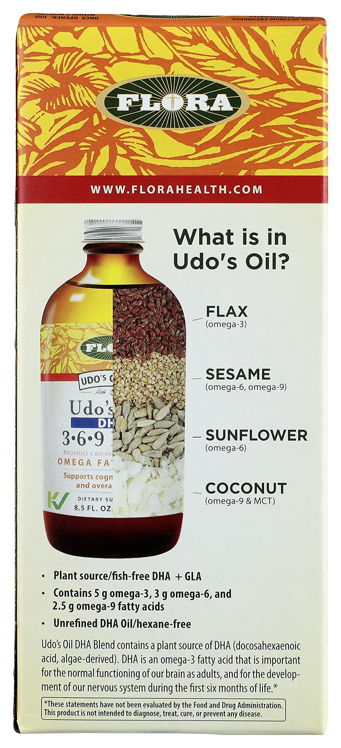 Kosher and Organic certification logos on packaging