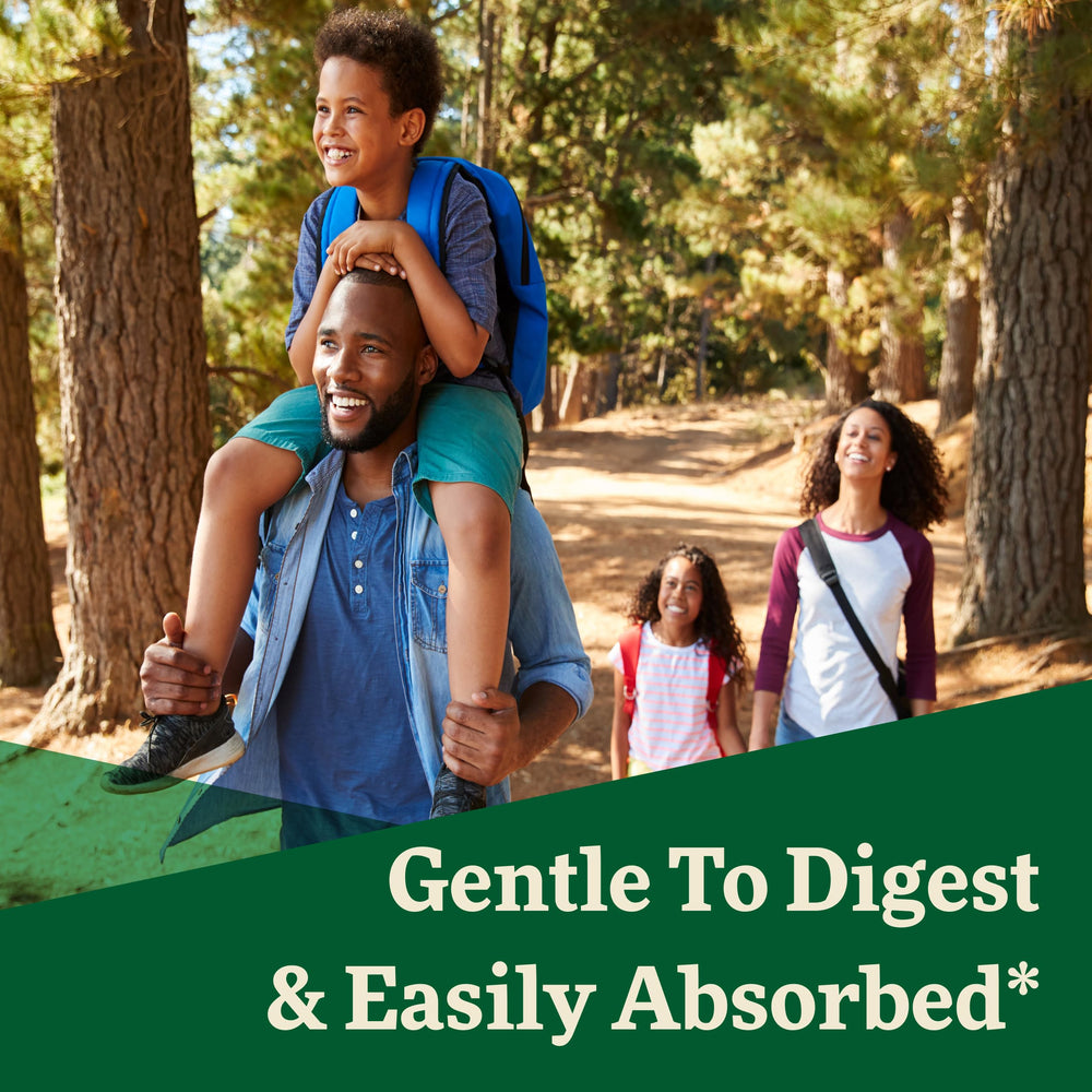 Calcium liquid supplement dropper with measurement marks