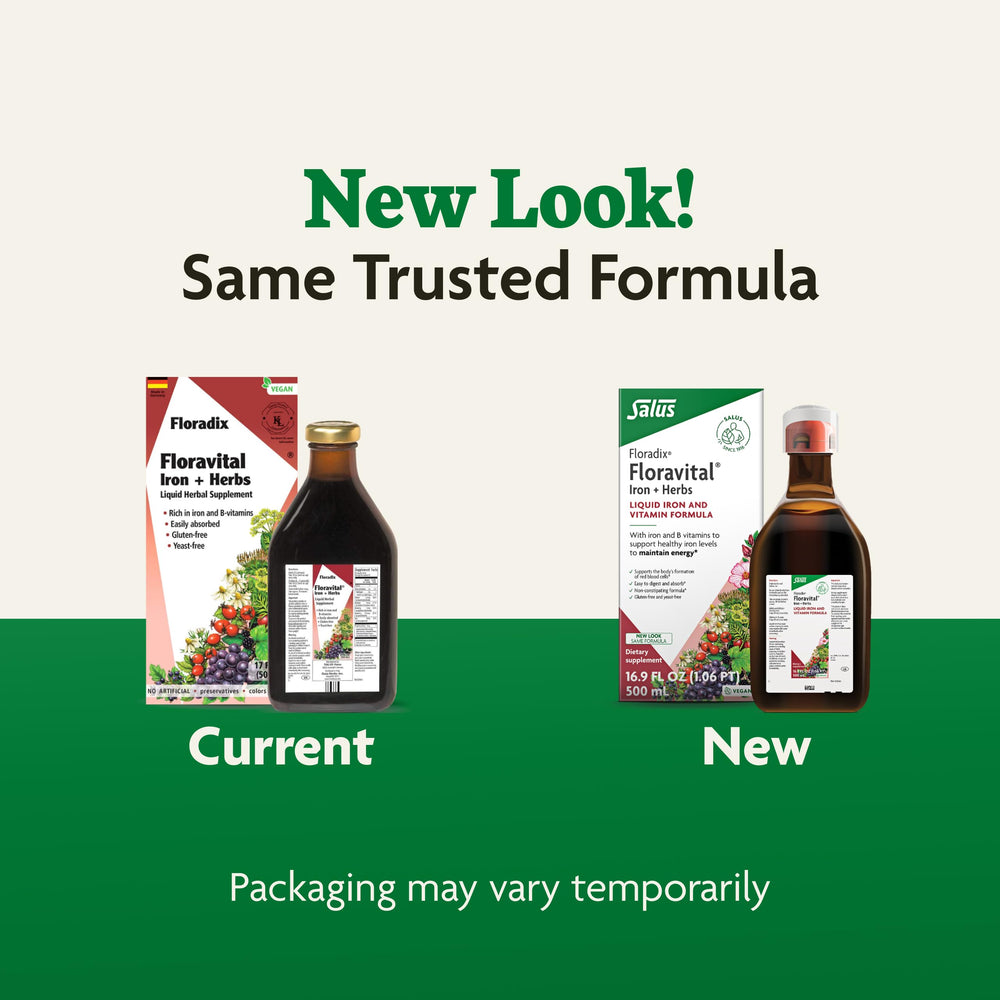 Hero image: Floravix Floravital bottle with 16.9 fl oz label