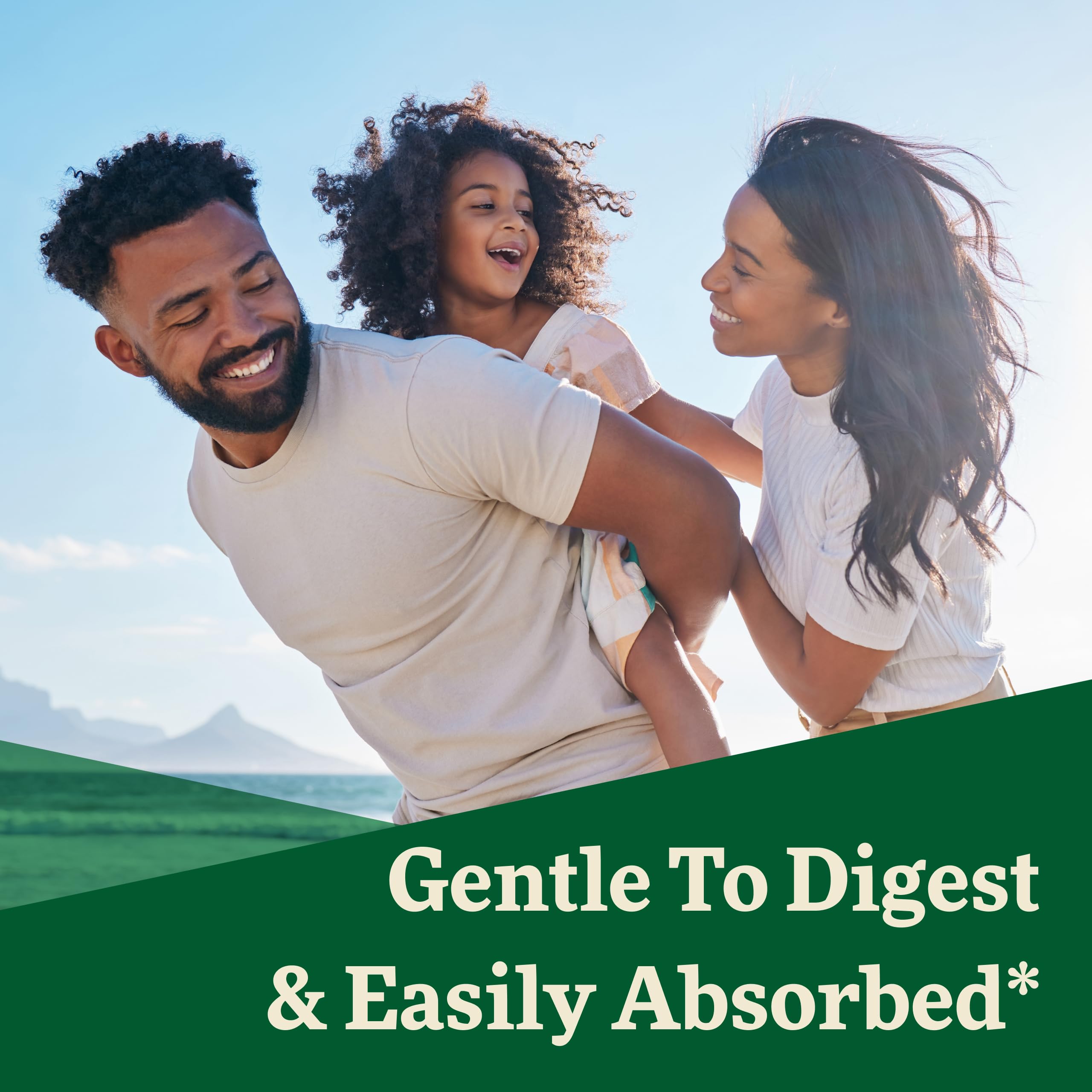 Label highlights vegan, gluten-free and non-GMO attributes