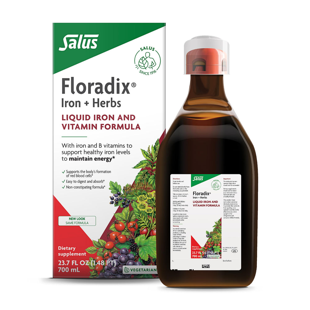 Floradix Iron & Herbs bottle front view