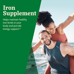 Germany-made Purity-tested label on Floradix Iron Tablets