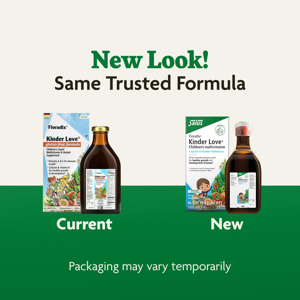 Product label and branding of Floradix Kinder Love