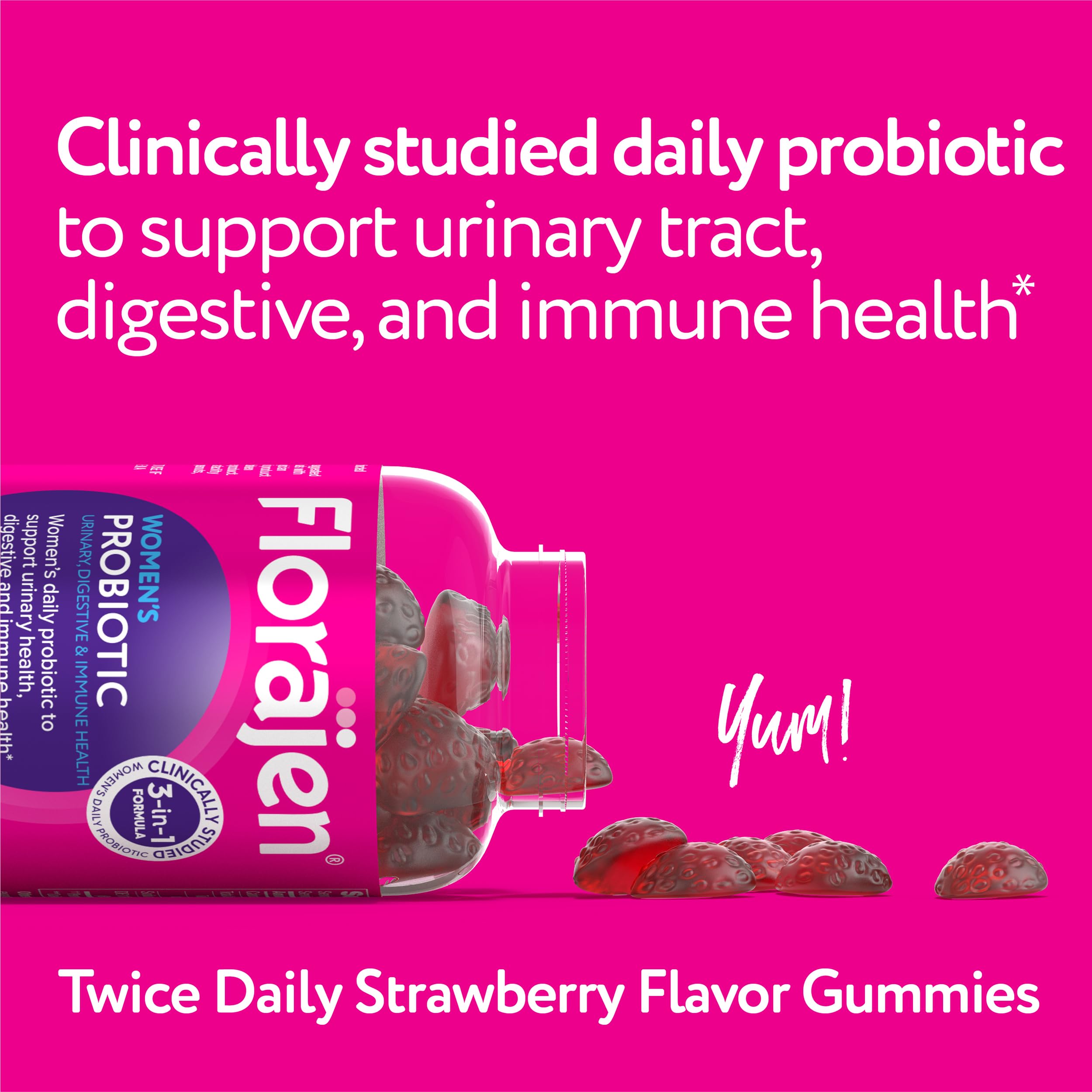 Triple-action formula: prebiotics, probiotics, and cranberry