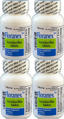 Floranex Probiotic 2M CFU bottle with Lactobacillus acidophilus, 50 tablets