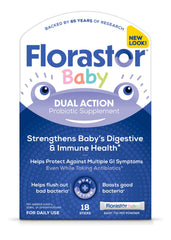 Florastor Baby Daily Probiotic Powder Sticks package