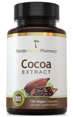 Florida Herbal Pharmacy Cocoa Extract Capsules 10:1 – 120 capsules, 500 mg per capsule