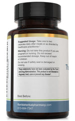 Close-up of Thunder God Vine Root Extract capsule