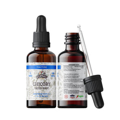 Florida Herbs chicory tincture bottle in 2oz size for daily digestive support