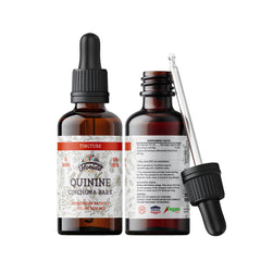 Florida Herbs Quinine Tincture bottle label