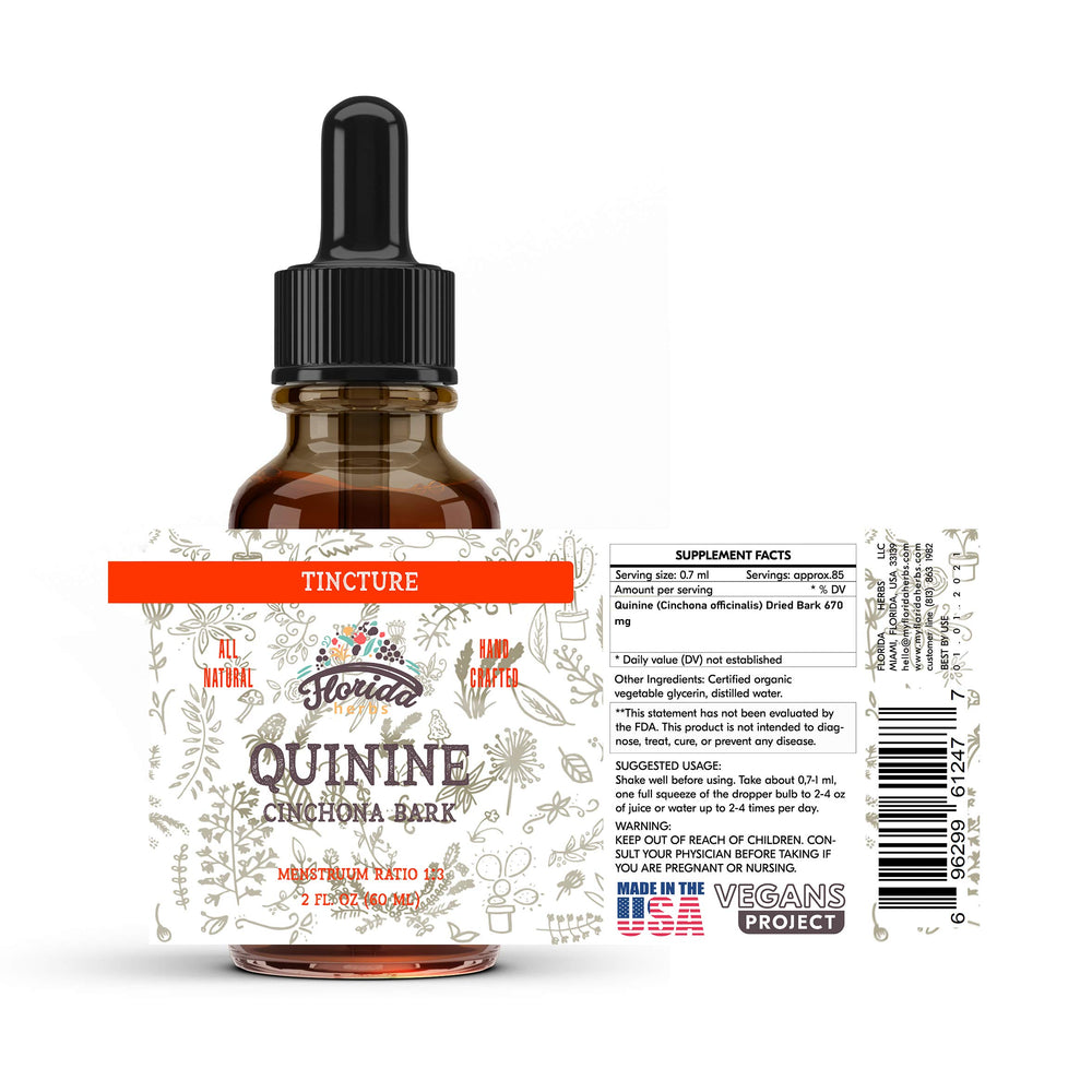 Florida Herbs packaging and bottle