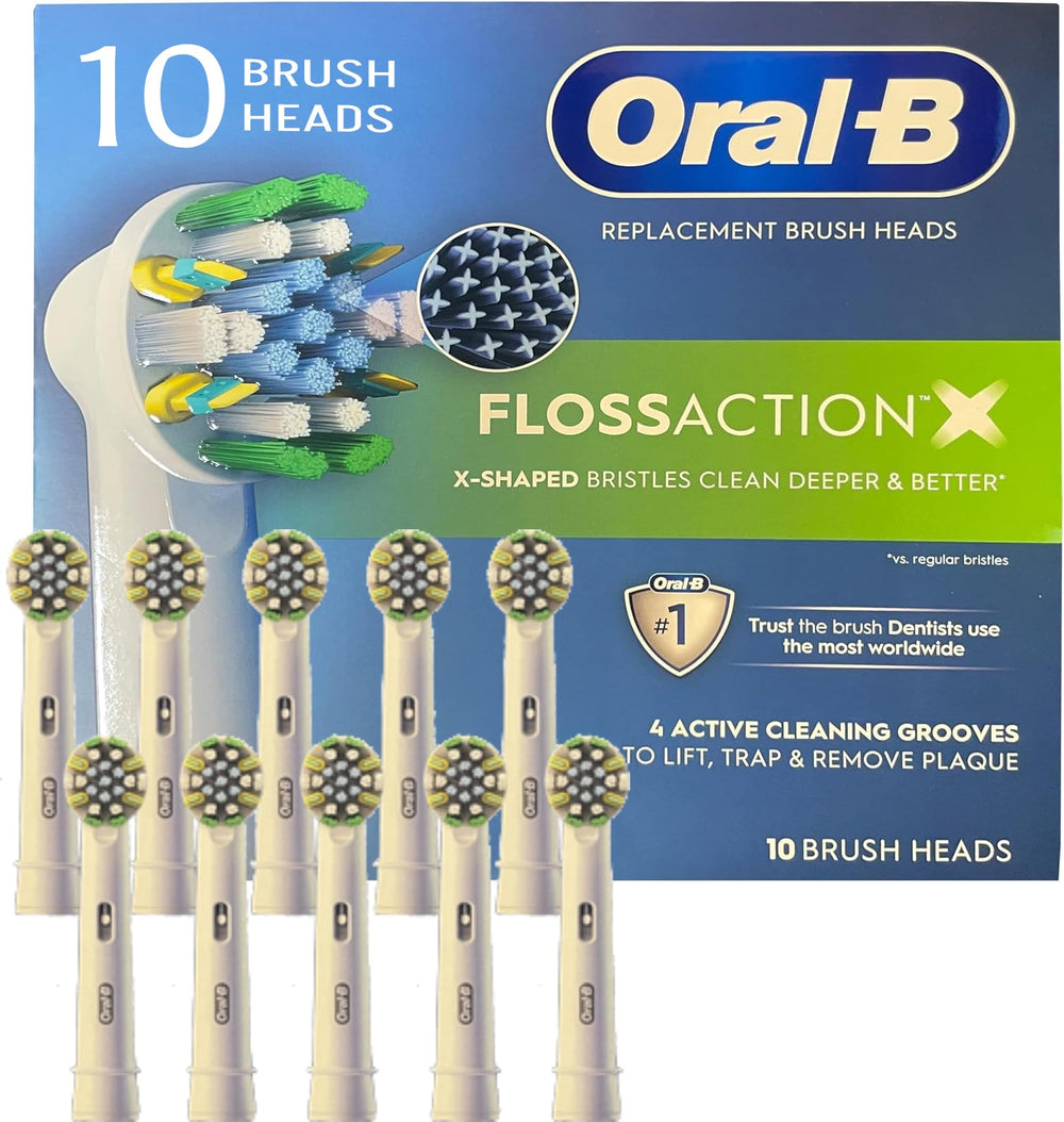 Floss Action Replacement Heads 10-Count - front view