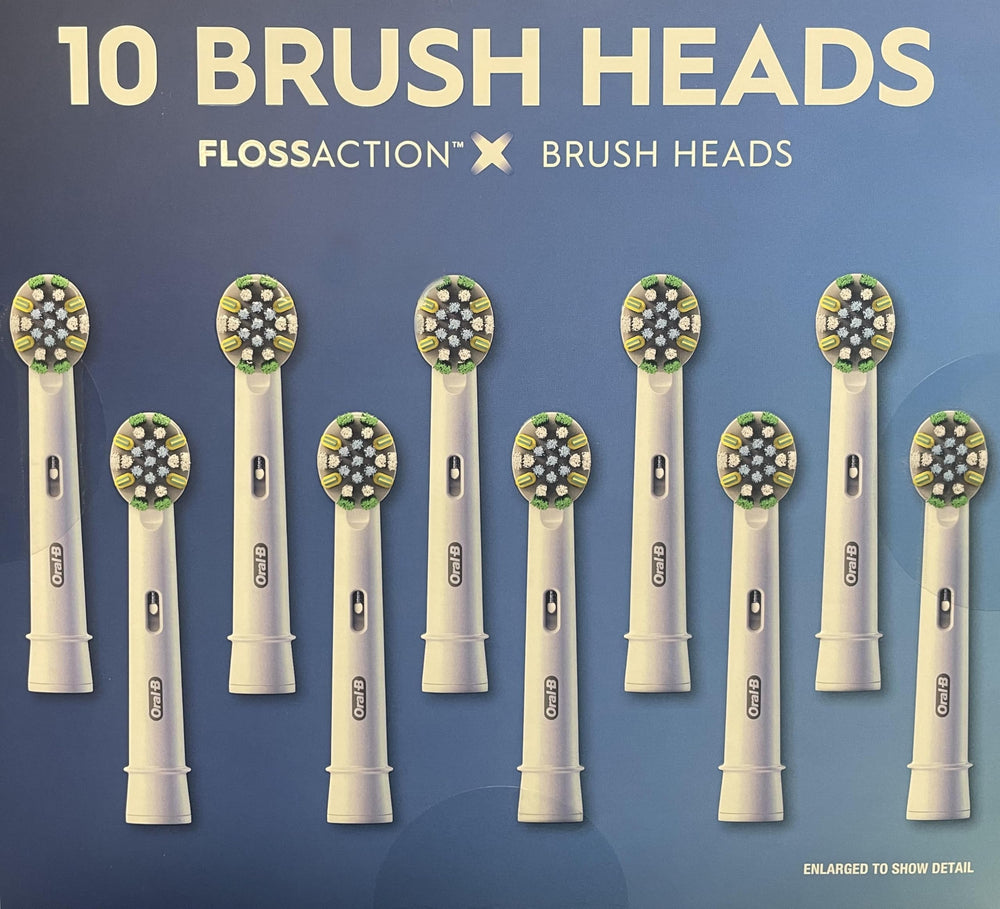 Replacement heads compatible with Oral B toothbrush