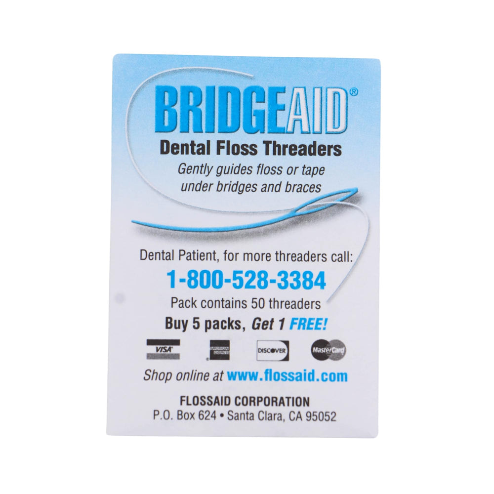 Floss Aid TDPS Bridge Aid 1000/bx box label