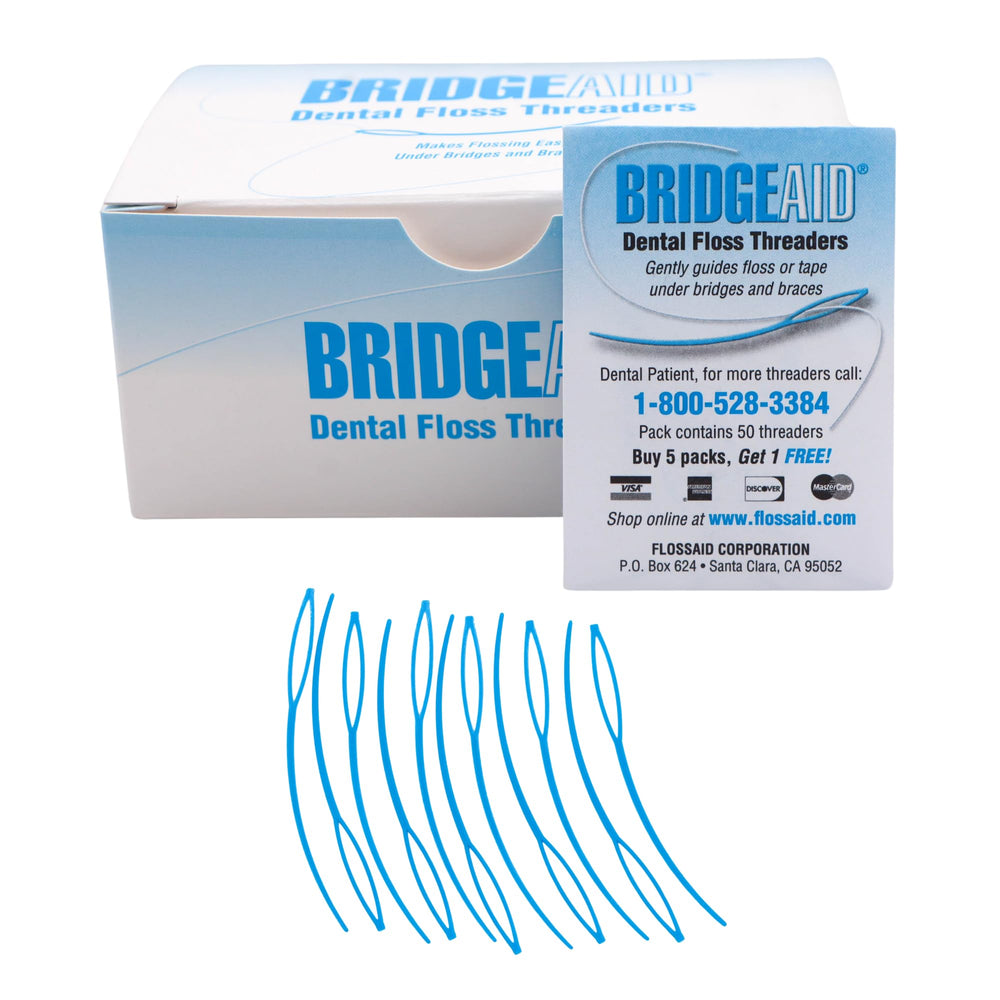 Floss Aid TDPS Bridge Aid floss threader 1000/bx hero image