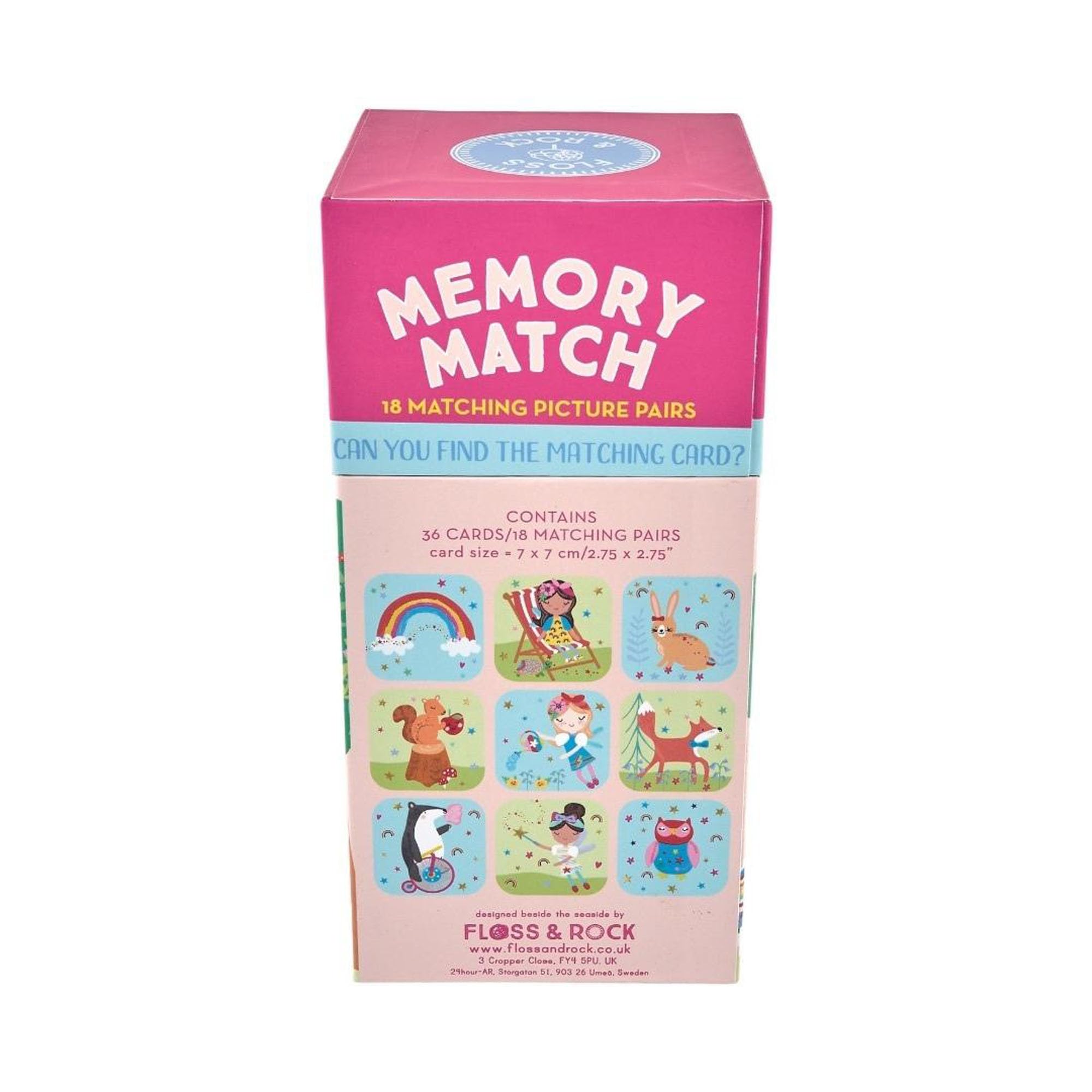 Children playing Memory Match Game Rainbow Fairy