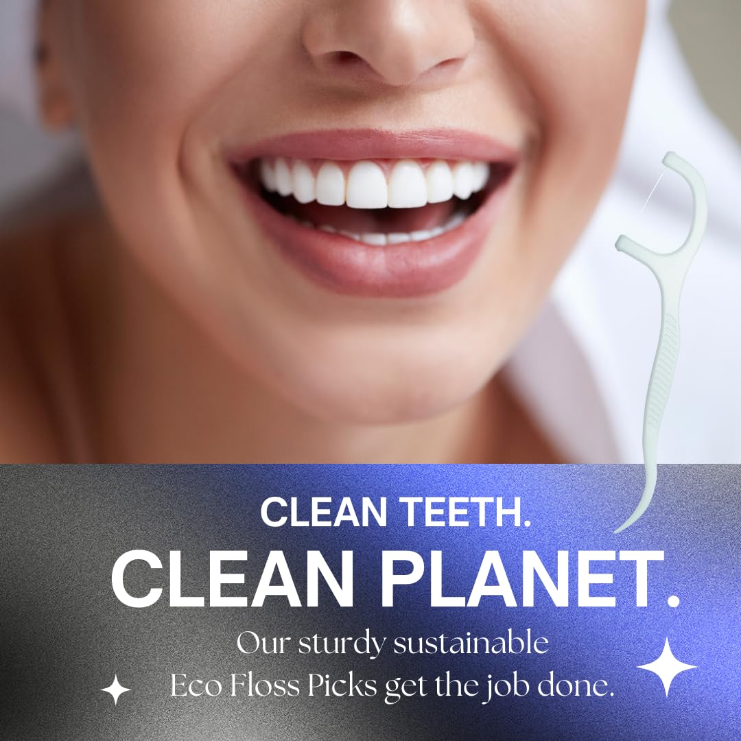 Family-friendly floss picks for oral care