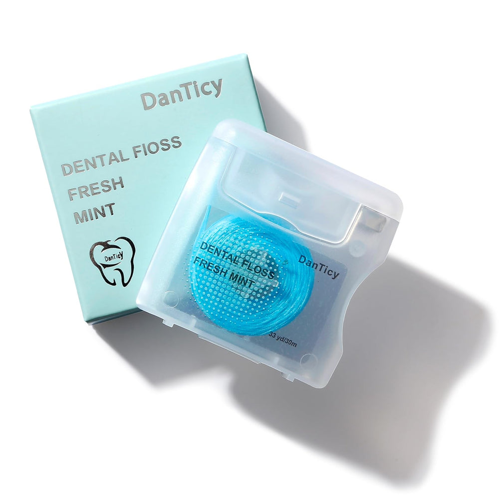 Thread floss under bridges and orthodontic appliances