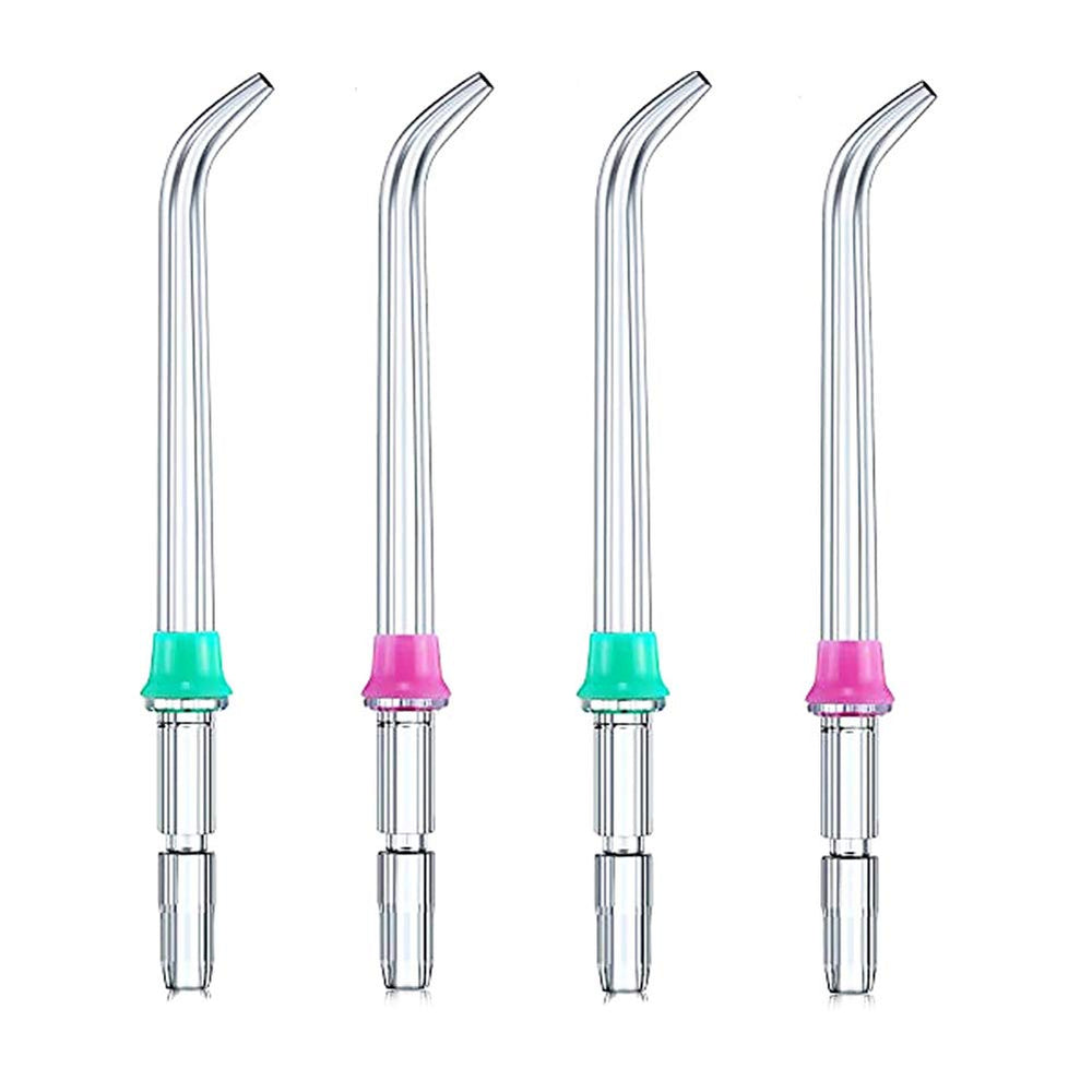 Replacement classic jet tip for Waterpik water flossers set of 4 in assorted colors