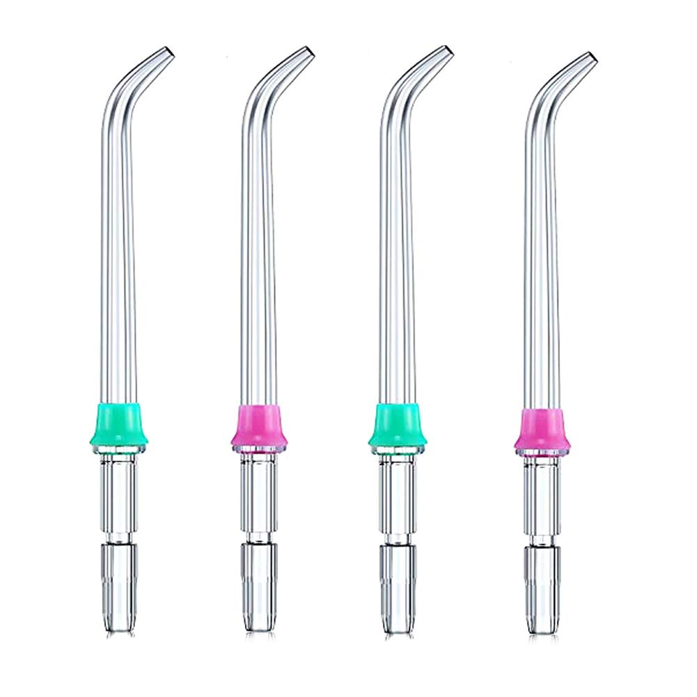 Replacement classic jet tip for Waterpik water flossers set of 4 in assorted colors