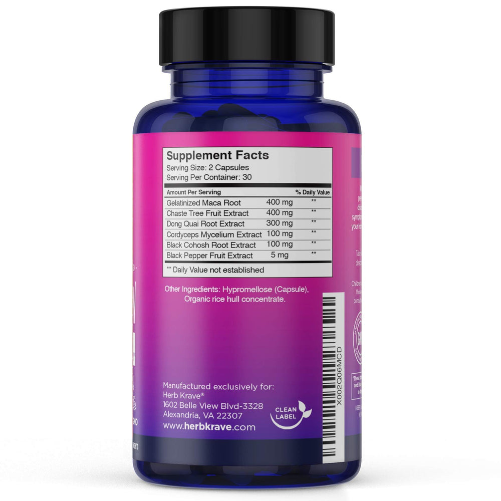 Flow and Glow product packaging label