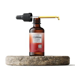 Illustration of adaptogenic mushroom blend used in Flow Drops
