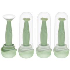 4-pack flower-shaped contact lens removers with storage box