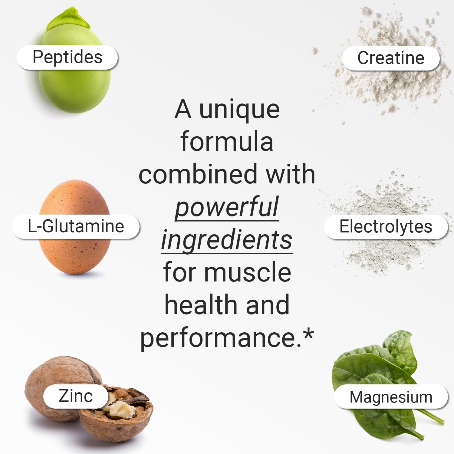 FLT Muscle hand holding bottle conveys on‑the‑go performance support.
