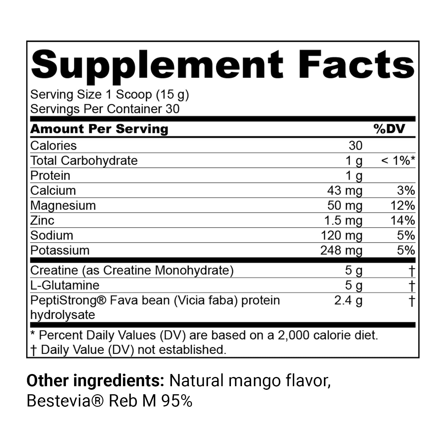 FLT Muscle scoop measures powder for convenient daily dosing.