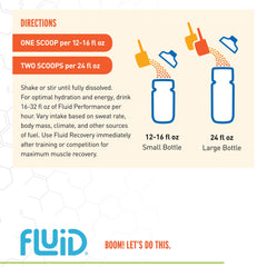 Fluid Performance Passion Fruit Tea flavor sports drink