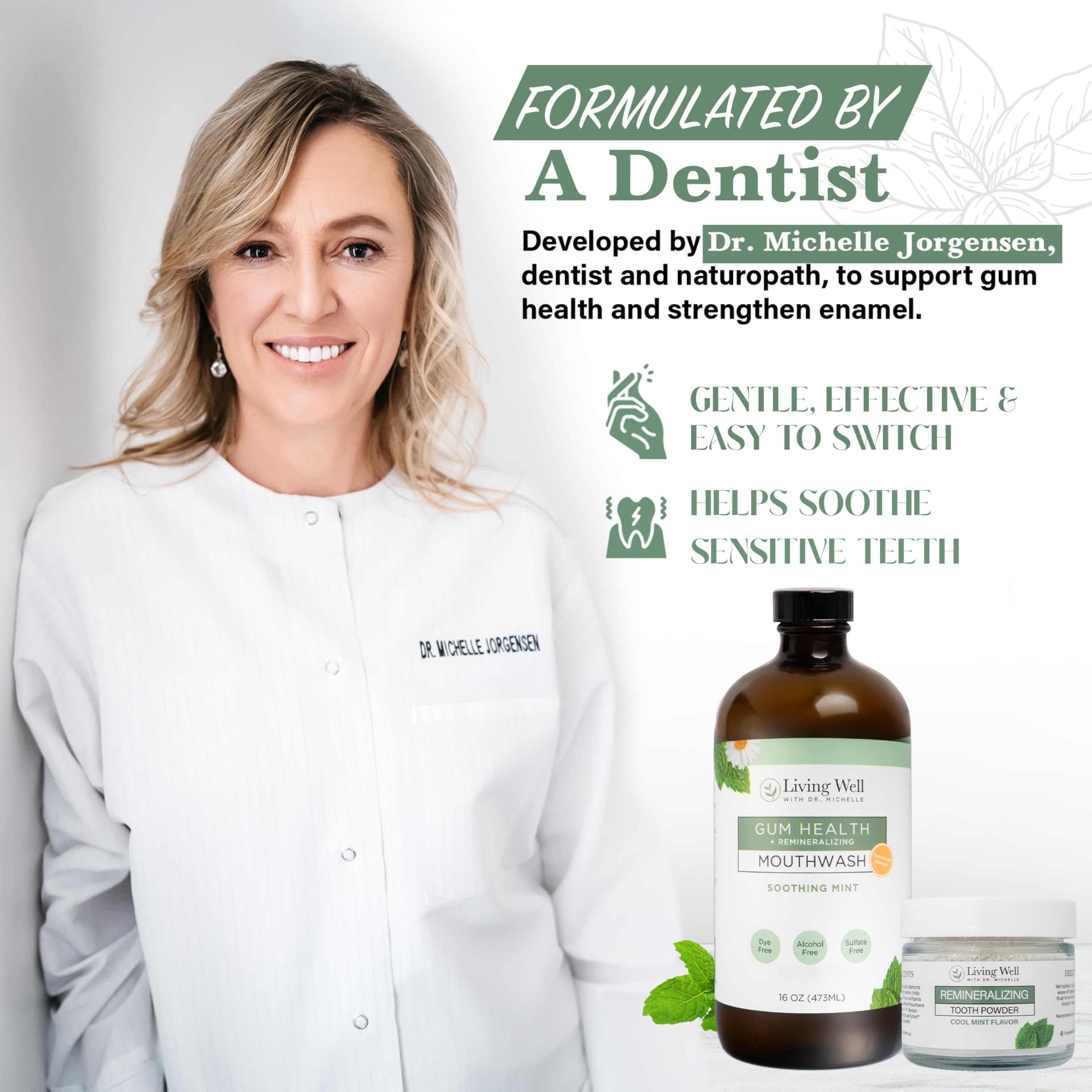 Fluoride-free product graphic