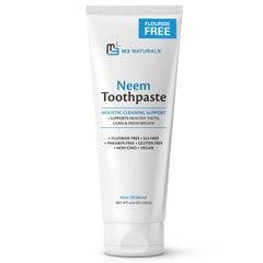 Packaging showing vegan, gluten-free, SLS-free formula