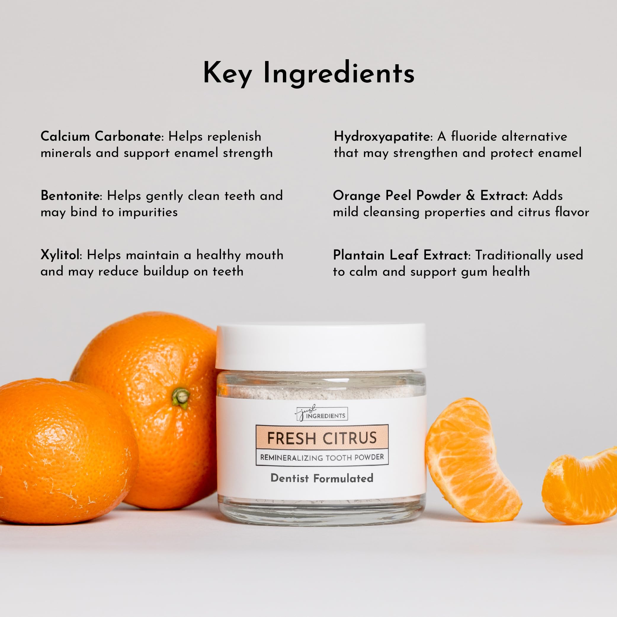 Fluoride-free oral care product