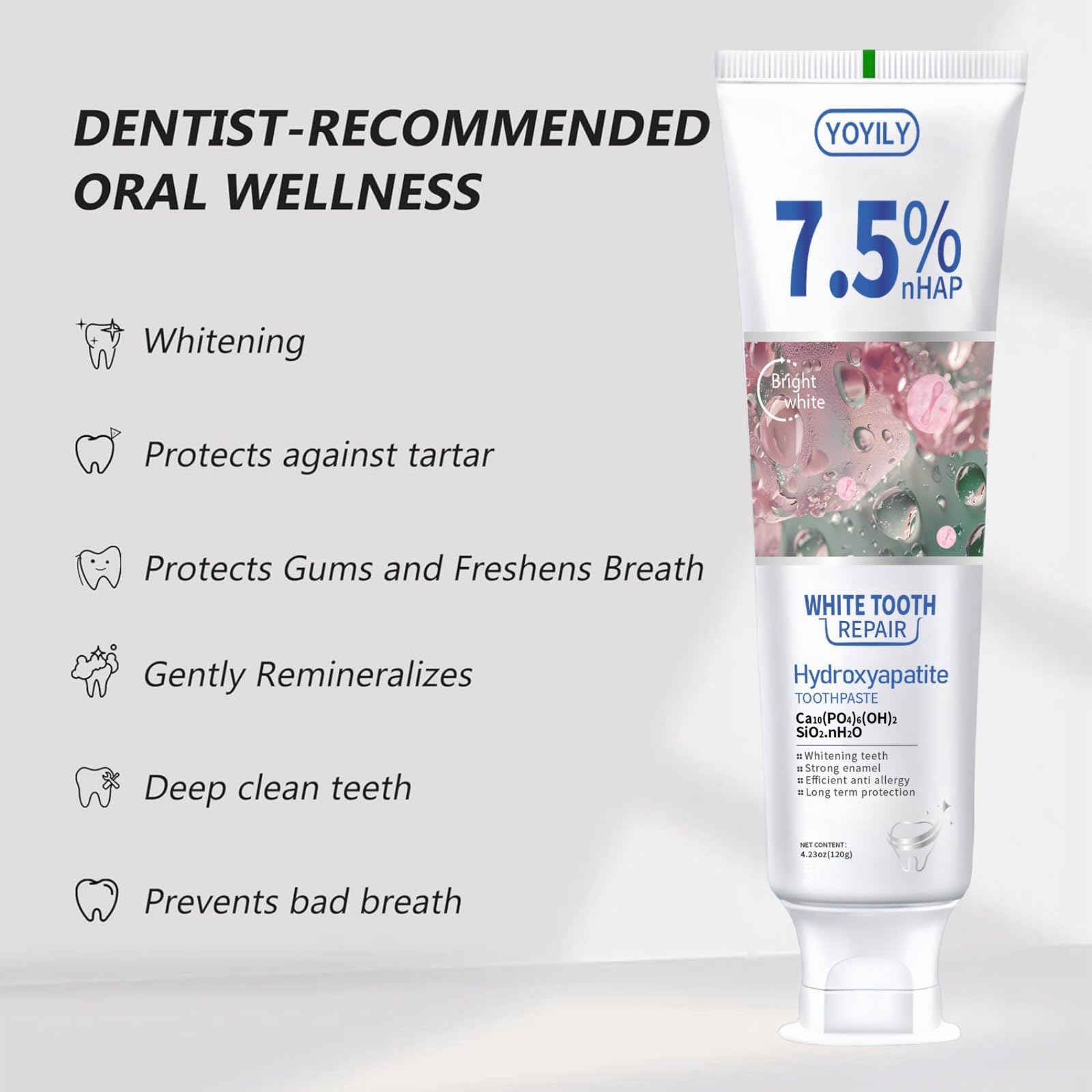 Fluoride-free and SLS-free toothpaste image