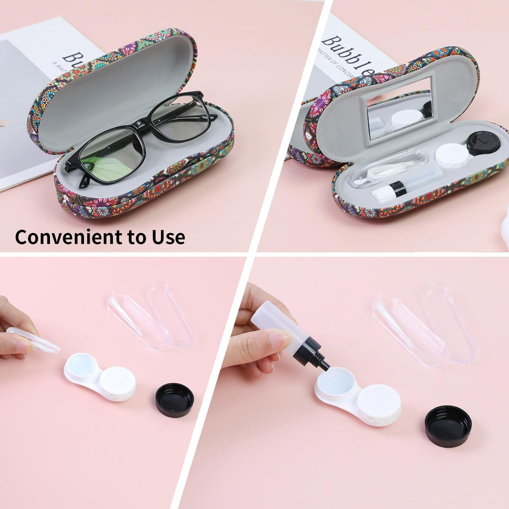 Soft interior lining protecting lenses