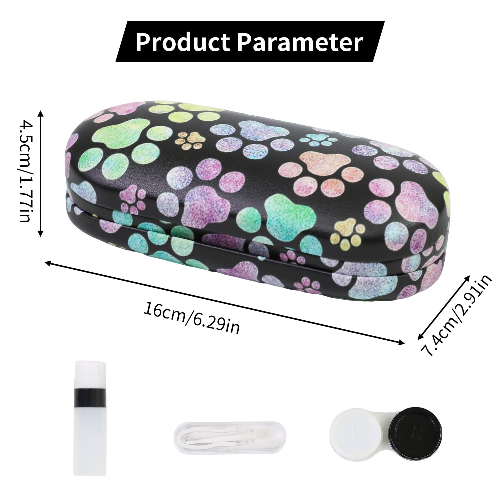 Dual-function hard shell exterior protecting glasses and lenses