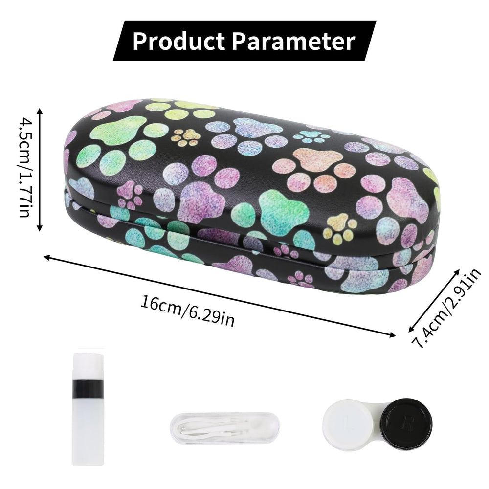 Dual-function hard shell exterior protecting glasses and lenses