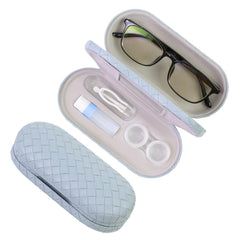 Blue FlyingMage 2-in-1 eyeglasses and contact lens case exterior