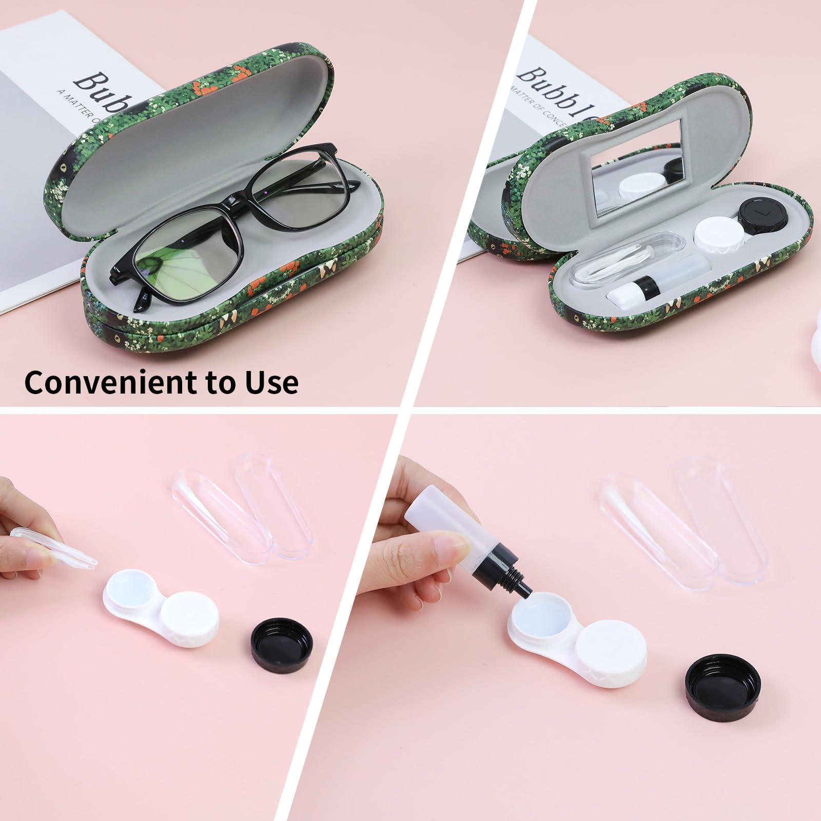 Compact portable travel case ready to fit in bags or backpacks