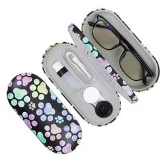 Exterior view of FlyingMage 2-in-1 contact lens case and eyeglasses case
