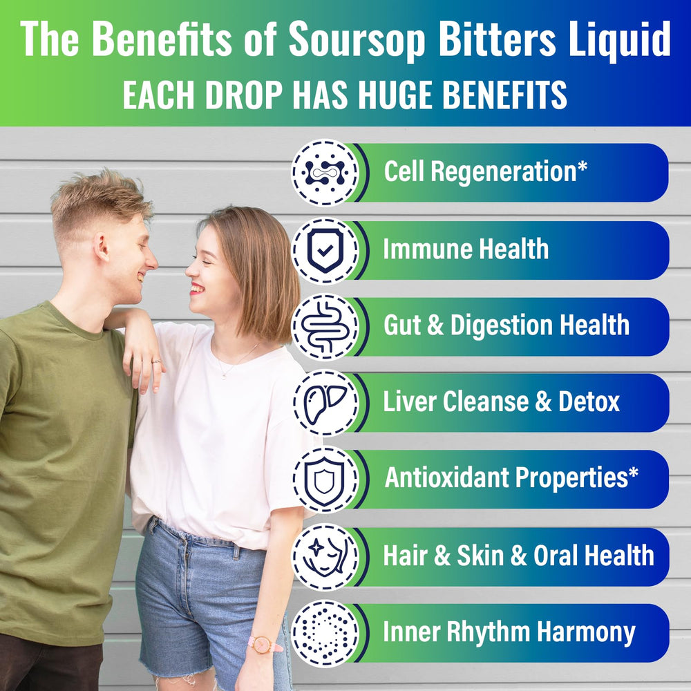 Close-up of Foabulum Soursop Bitters Liquid label