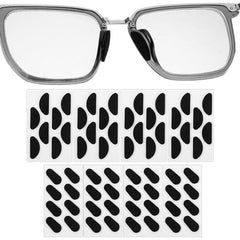 Black foam glasses nose pads, 128 pieces, packaging and shapes